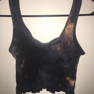 Shein tie dye Crop top